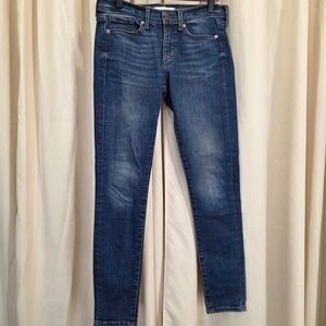Banana republic‎ size 25 skinny ankle medium wash jean